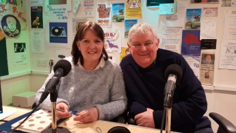 Rhian Morgan and Kevin Carden of North Cotsswold Food Bank 280220